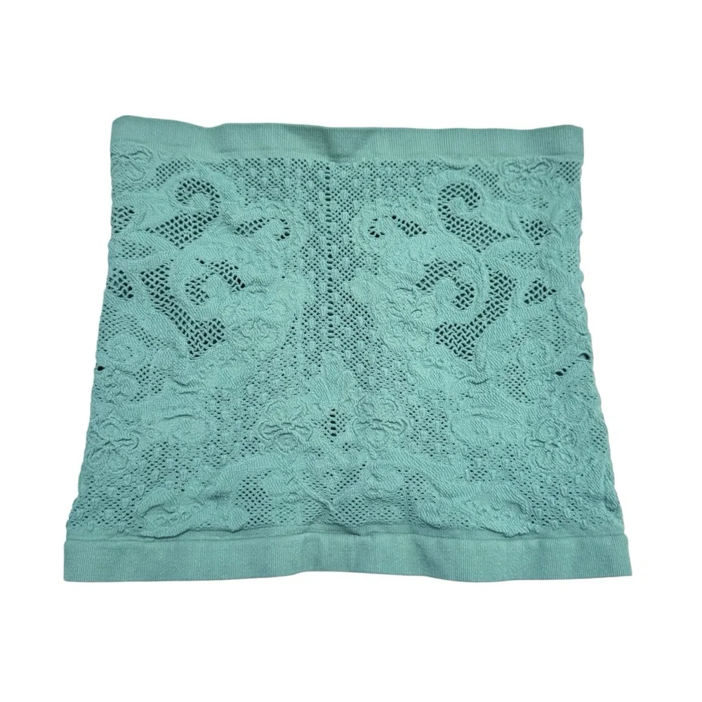 New Free People Intimately Meet In The Middle Tube Top in Green‎ Sz M/L